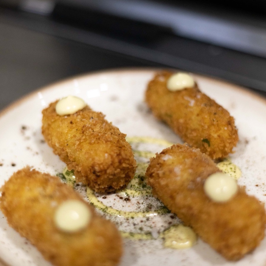 Crocchè di patate, tapa napolitana en Rústico Napoli Barcelona